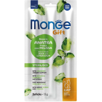 Ласощі для котів Monge Gift Cat Sterilised качка з мелісою