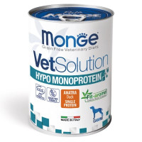Консерва для собак Monge VetSolution Wet Hypo canine утка  400г