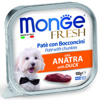 Паштет для собак Monge Dog FRESH Утка 100 г