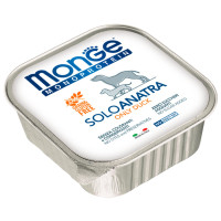 Паштет для собак Monge Dog Solo 100% Утка 150 г