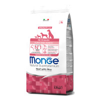 Сухой корм для собак Monge Dog All breeds Puppy & Junior Monoprotein Говядина 2.5 кг