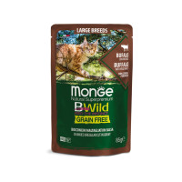 Влажный корм для кошек Monge Cat Wet Bwild Grain Free Kitten Буйвол (для больших пород с 2-х месяцев) 85 г