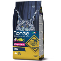Сухой корм для кошек Monge Cat Bwild Low Grain Мясо зайца 1.5 кг