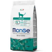 Сухой корм для котов Monge Cat Hairball 10 кг