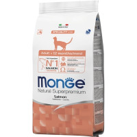 Сухий корм для котів Monge Cat Adult з лососем 10 кг