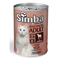 Влажный корм для кошек Monge Simba Cat Wet Ягненок 415 г