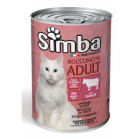 Влажный корм для кошек Monge Simba Cat Wet Говядина 415 г