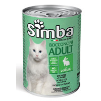 Влажный корм для кошек Monge Simba Cat Wet Кролик 415 г
