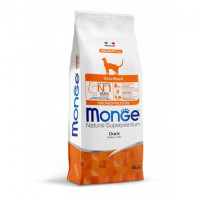 Сухой корм для стерилизованных котов Monge Cat Sterilised с уткой 10 кг