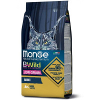Сухий корм для кішок Monge Cat Bwild Low Grain М'ясо зайця 10 кг