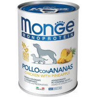 Monge Dog FRUIT MONOPROTEIN Курка с ананасом 400 г