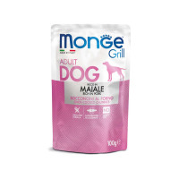 Влажный корм для собак Monge Dog GRILL свинина 100 г