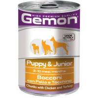 Консерва для собак Gemon Dog Puppy Junior Курица, индейка 415 г