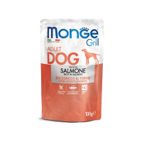 Влажный корм для собак Monge Dog GRILL лосось 100 г