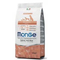 Сухой корм для собак Monge Dog All breeds Adult Лосось 2.5 кг