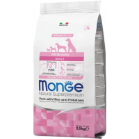 Сухой корм для собак Monge Dog All breeds Adult Свинина 2.5 кг