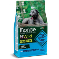 Сухий корм для собак Monge Dog Bwild Grain Free Анчоус 2.5 кг