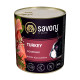 Вологий корм для собак Savory Adult 800 г - індичка