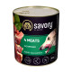 Вологий корм для собак Savory Adult 800 г - м'ясне асорті