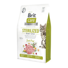 Сухой корм для котов Brit Care Cat Grain Free Sterilized Immunity Support 2 кг - свинина