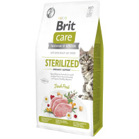 Сухой корм для котов Brit Care Cat Grain Free Sterilized Immunity Support 7 кг - свинина