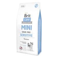 Сухой корм для собак Brit Care Mini GF Sensitive 7 кг - оленина