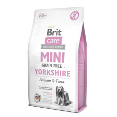 Сухой корм для собак Brit Care Mini GF Yorkshire 2 кг - лосось и тунец