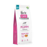 Сухой корм для щенков Brit Care Dog Grain-free Puppy беззерновой | (лосось) 12 кг
