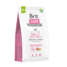 Сухой корм Brit Care Dog Sustainable Adult Small Breed 7 кг - курица и насекомые