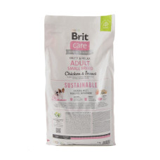 Сухой корм Brit Care Dog Sustainable Adult Small Breed 7 кг - курица и насекомые