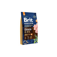 Сухий корм для собак Brit Premium Dog Adult M 8 кг - курка