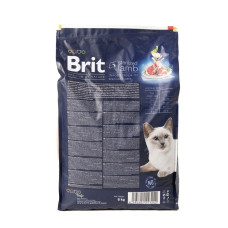 Сухой корм для кошек Brit Premium by Nature Cat Sterilized 8 кг - ягненок