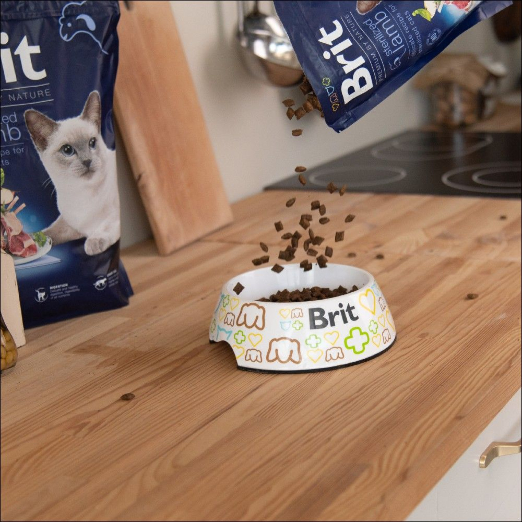 Сухой корм для кошек Brit Premium by Nature Cat Sterilized 1,5 кг - ягненок
