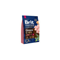 Сухий корм для цуценят Brit Premium Dog Junior L 3 кг - курка