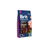 Сухой корм для собак Brit Premium Dog Adult S 8 кг - курица