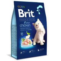 Сухой корм для котят Brit Premium by Nature Cat Kitten 8 кг (курица)