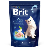 Сухий корм для кошенят Brit Premium by Nature Cat Kitten 1,5 кг - курка