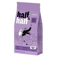 Сухой корм для собак Half&Half Medium Breed 2 кг - говядина