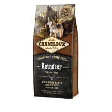 Сухой корм для взрослых собак всех пород Carnilove Raindeer 12 кг (оленина и кабан)