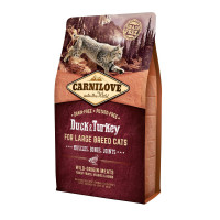 Сухий корм для котів Carnilove Cat Large Breed 2 кг - качка та індичка