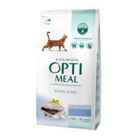Сухий корм для дорослих котів Optimeal Adult Cat Cod Fish Тріска 1,5 кг