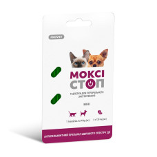 Таблетки для кошек PROVET Моксистоп Мини от 4 кг, 2 шт - cts
