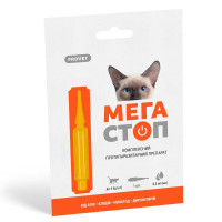 Краплі на холку для котів PROVET Мегастоп до 4 кг, 1 шт