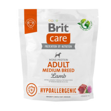 Сухой корм для собак Brit Care Dog Hypoallergenic Adult Medium Breed 1 кг - ягненок