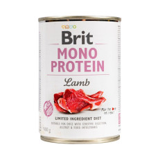 Влажный корм для собак Brit Care Mono Protein 400 г - ягненок