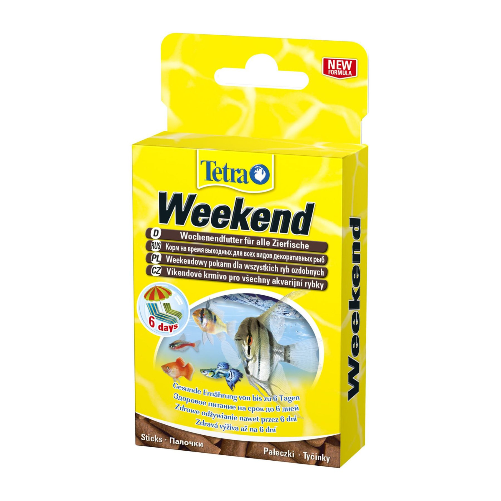 Сухий корм для акваріумних риб Tetra в паличках «Weekend» 20 шт. (на період тривалої відсутності)