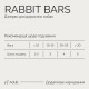 Ласощі Savory Bars With Rabbit 100 г - кролик