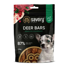 Лакомство Savory Bars With Venison 100 г - оленина