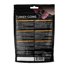 Лакомство Savory Puppy Coins With Turkey 100 г - индейка