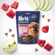 Ласощі для cобак Brit Premium Semi-moist Snacks 180 г - яловичина та яблука
